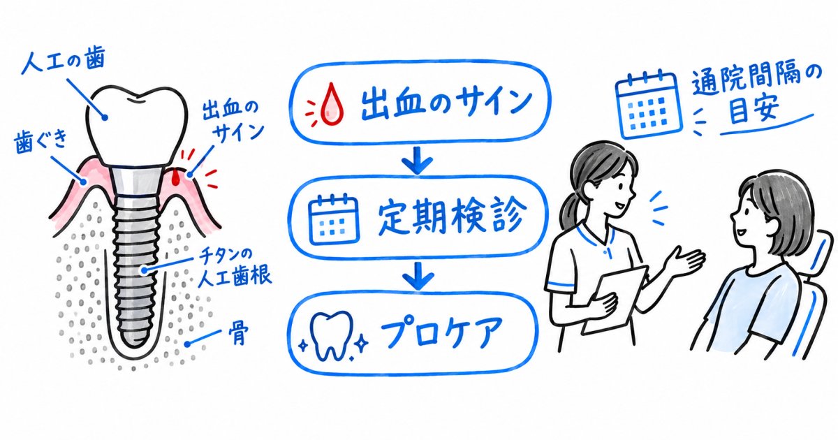 歯ぐきの出血は周囲炎のサイン?松山市の定期検診とプロケア